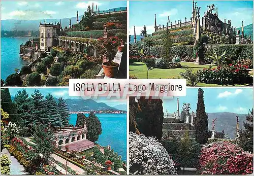 Cartes postales moderne Lac majeur isola bella