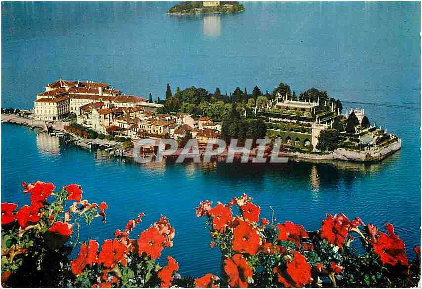 Moderne Karte Lac Majeur Isola Bella Nr Dljj61 Oldthing Ansichtskarten Italien Unsortiert