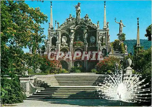 Cartes postales moderne Isola bella (lago maggiore)jardin borromeo amphitheatre