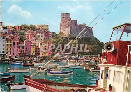 Cartes postales moderne Lerici petit port Bateaux