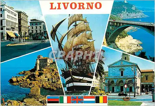 Cartes postales moderne Livorno