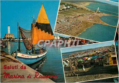 Cartes postales moderne Saluti de marina di ravenna