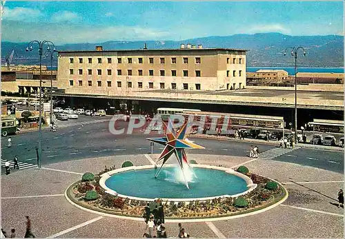 Moderne Karte Messina station square