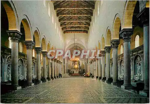 Cartes postales moderne Messina interieur du dome origine 1140