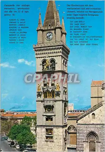 Cartes postales moderne Messina clocher de la cathedrale