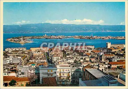 Cartes postales moderne Messina panorama