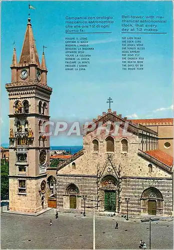 Moderne Karte Messina La Cathedrale