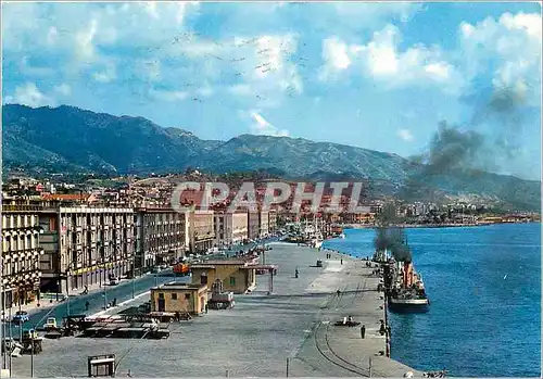 Moderne Karte Messina Le Port