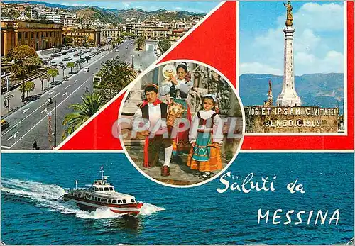 Cartes postales moderne Messina