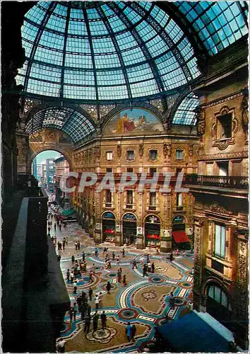 Moderne Karte Milano Interieur dela Galerie Victor Emmanuel II