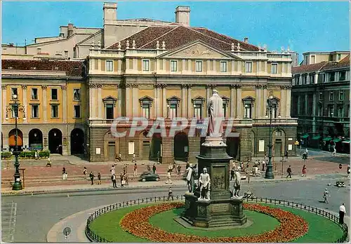 Moderne Karte Milano Theatre de la Scala