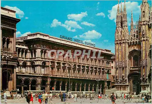 Cartes postales moderne Milano Grand hotel Duomo