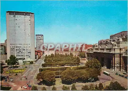 Cartes postales moderne Milano Milano La Gare Central