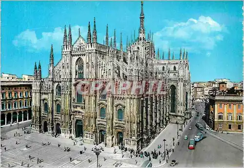 Moderne Karte Milano Le Dome