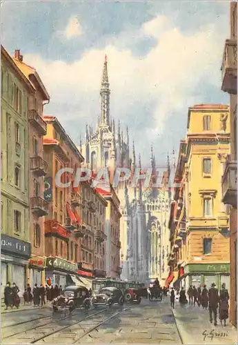 Cartes postales moderne Milano Carso Vittorio Emanuele