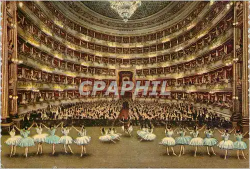 Cartes postales moderne Milano Theatre la Scala (Interieur)