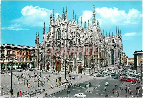 Moderne Karte Milano Le Dome