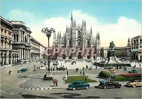 Moderne Karte Milano Place du Dome