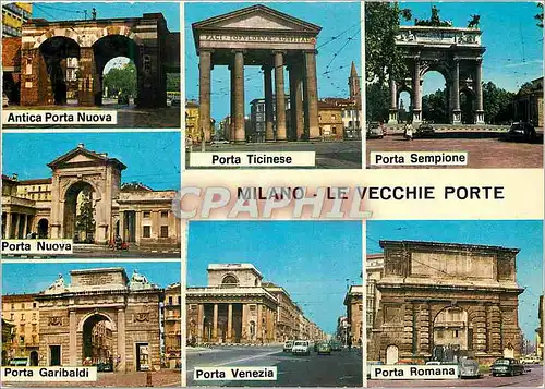 Cartes postales moderne Milano Les vieilles Portes de la ville
