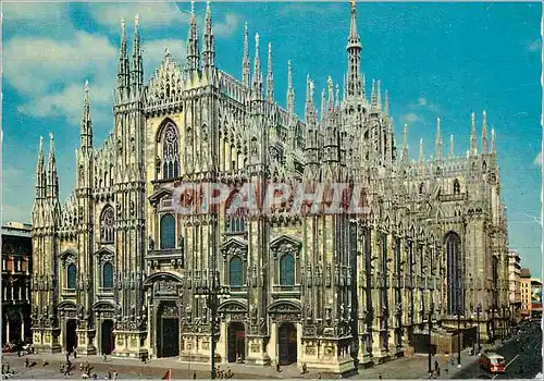 Cartes postales moderne Milano Le Dome