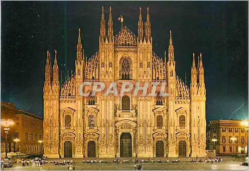 Moderne Karte Milano Le Dome