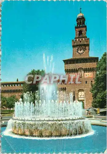 Cartes postales moderne Milano Chateau Sforzesque