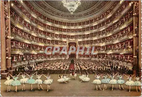 Moderne Karte Milano Theatre la Scala