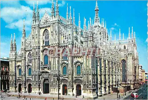 Cartes postales moderne Milano Le Dome