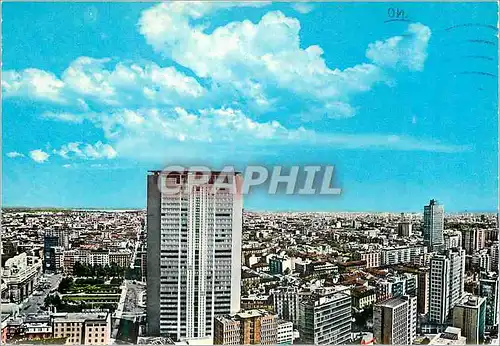 Moderne Karte Milano Vue generale (Centre d'affaires)