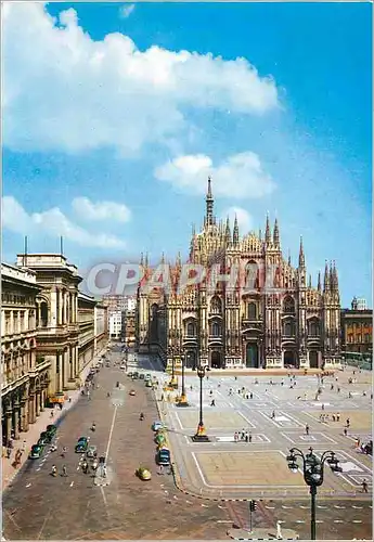Moderne Karte Milano Place du Dome