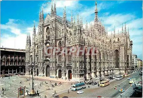 Cartes postales moderne Milano Le Dome