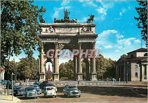 Cartes postales moderne Milano Arc de la Paix (L. Cagnola)