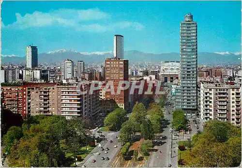 Cartes postales moderne Milano Place de la Republique