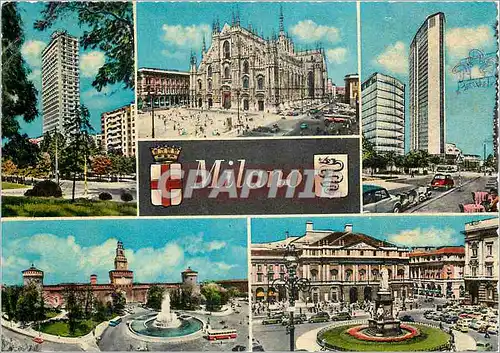 Cartes postales moderne Milano Souvenir de Milan