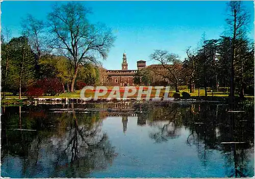 Moderne Karte Milano Le Petit Lac du Parc