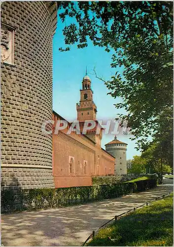 Cartes postales moderne Milano Le Chateau Sforza