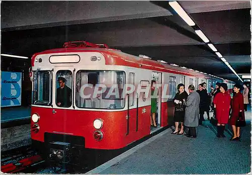 Cartes postales moderne Milano Le nouveau Metro