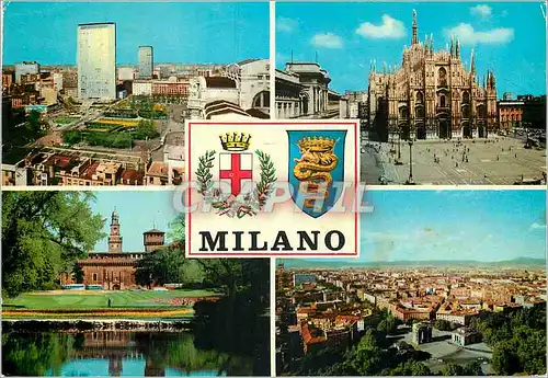 Cartes postales moderne Milano