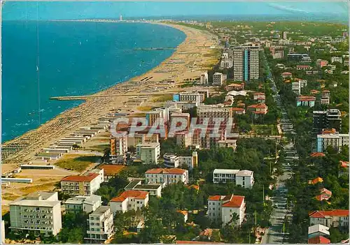 Moderne Karte Milano Marittima Cervia Panorama aerien