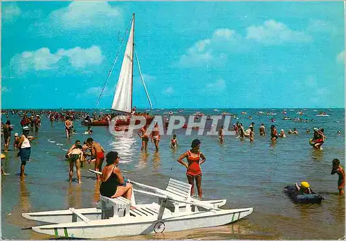 Moderne Karte Miramare Riviera Adriatica Pedalo Bateau