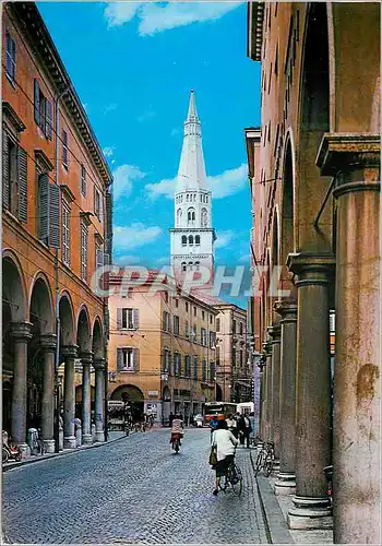 Cartes postales moderne Modena Rue Emilia