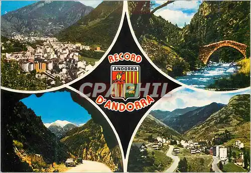 Cartes postales moderne Andorra Valls d'Andorra