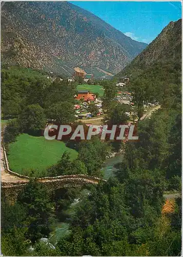 Cartes postales moderne Andorra Camping de la Margineda