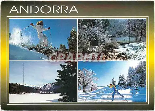 Cartes postales moderne Andorra l'hivern