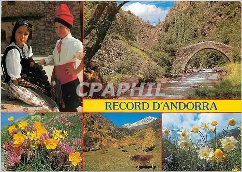 Cartes postales moderne Andorra Record d'Andorra