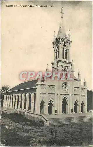 Cartes postales Annam Eglise de Tourane