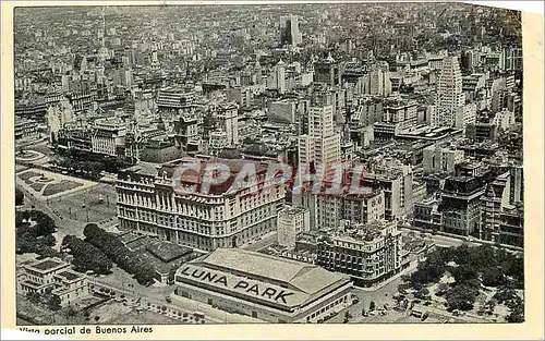 Moderne Karte Argentina Buenos-Aires Luna Park