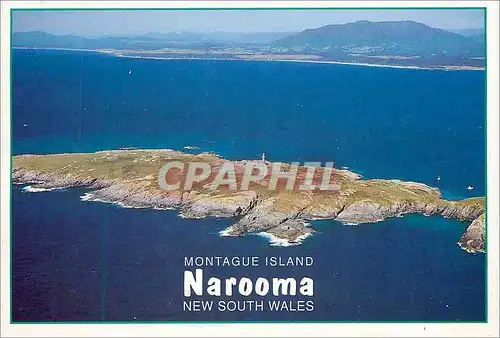 Cartes postales moderne Australia Aerial View Montague Island