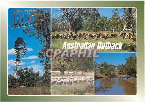 Moderne Karte Australia Australian Outback