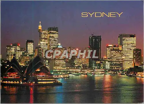 Moderne Karte Sydney Australia